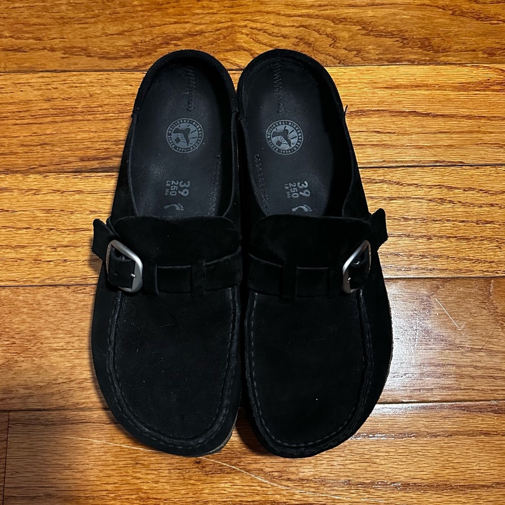 Birkenstock Buckley Suede Leather Clog